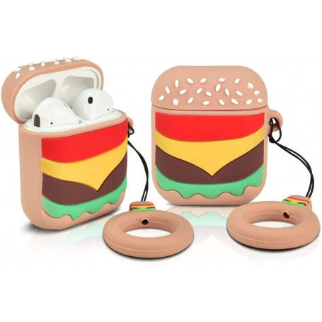 Coque Airpods Nourriture : Burger