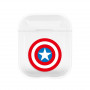 Coque AirPods Marvel : Bouclier Captain America