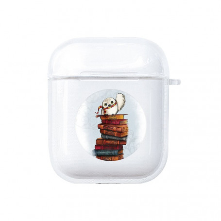Coque AirPods Harry Potter : Hedwige