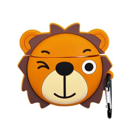 Coque Airpods Animaux : Lion
